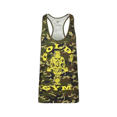 Stringer Joe Camo Gold’s Gym