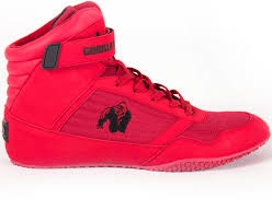 Chaussures HIGH TOPS Red – Gorilla Wear