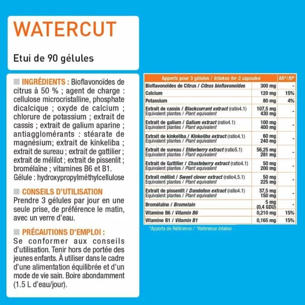 Watercut – 90 Gélules – Eric Favre