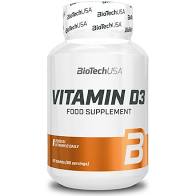 Vitamine D3 – 60 Comprimés – Biotech USA