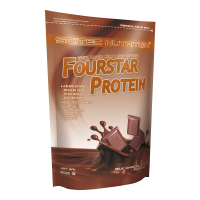 Fourstar Protein 500g – Chocolat – Scitec Nutrition