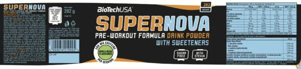 Pre-Workout Supernova 282g – Biotech USA