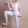 Croc Top Léopard Blanc – Fitnesstyl