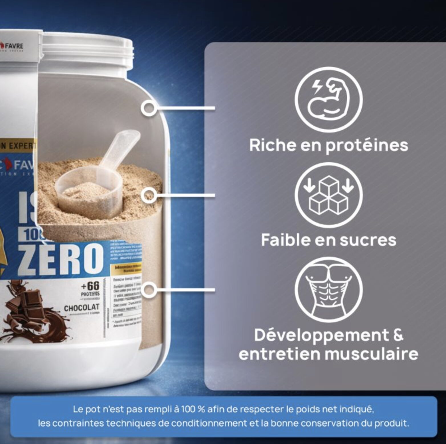 Iso 100% Whey Zero – Eric Favre Iso 100% Whey Zero – Eric Favre