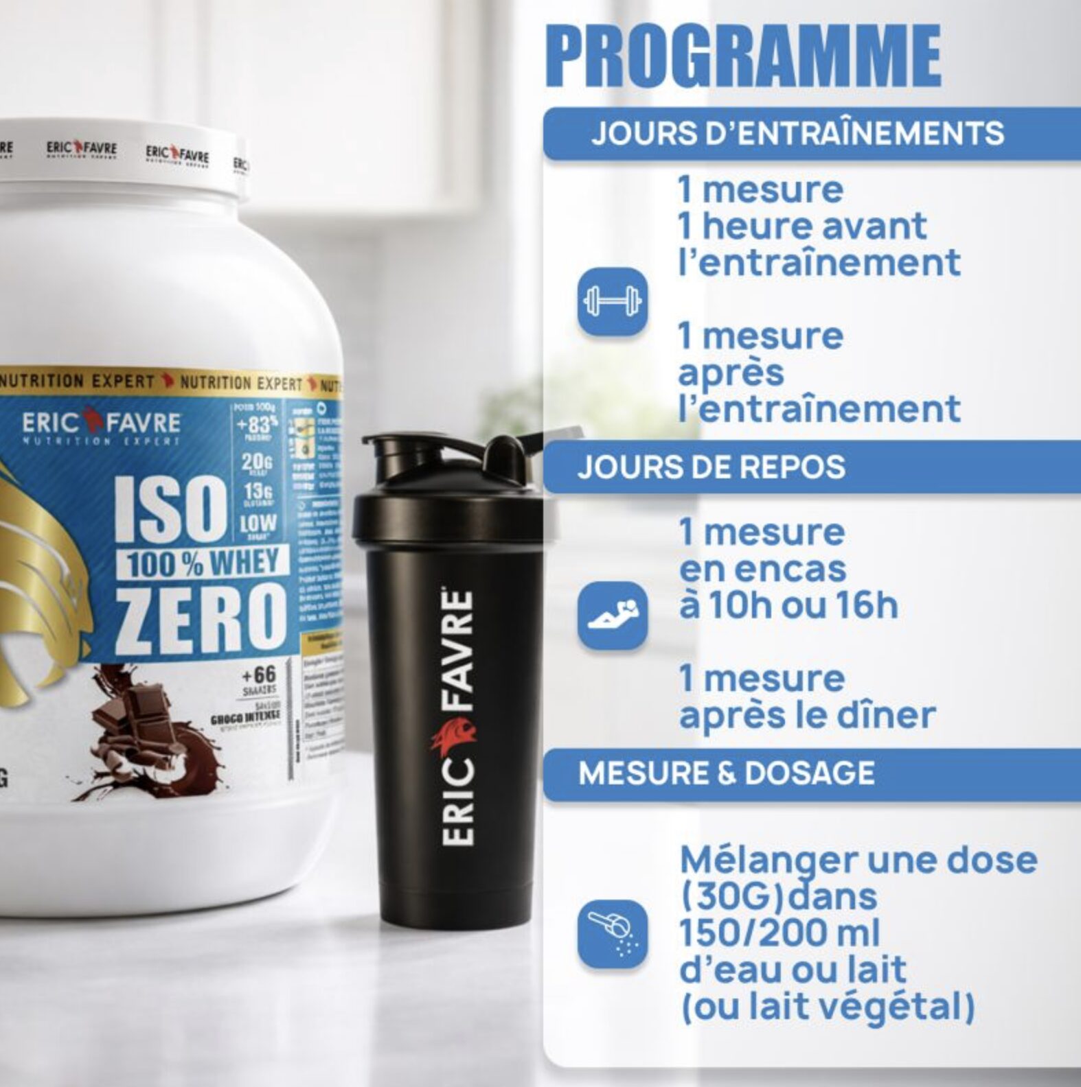 Iso 100% Whey Zero – Eric Favre Iso 100% Whey Zero – Eric Favre