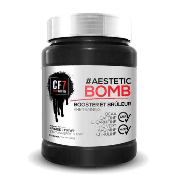 Pré-Workout/Brûleur Aestetic Bomb – 500g – CF7