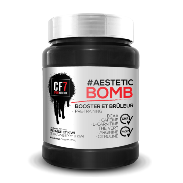 Pré-Workout/Brûleur Aestetic Bomb – 500g – CF7