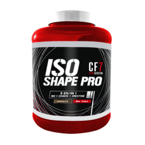 Iso Shape Pro 2 Kg – 3 en 1 – Iso + Caséine + Créatine (Assimilation Rapide et Progressive) – CF7