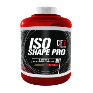 Iso Shape Pro 2 Kg – 3 en 1 – Iso + Caséine + Créatine (Assimilation Rapide et Progressive) – CF7