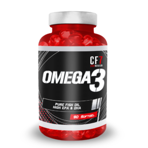 100% Oméga 3 – 90 Gélules – Fish Oil – Riche en EPA et DHA – CF7