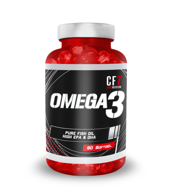 100% Oméga 3 – 90 Gélules – Fish Oil – Riche en EPA et DHA – CF7