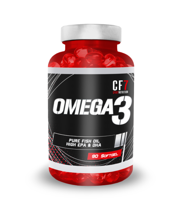 100% Oméga 3 – 90 Gélules – Fish Oil – Riche en EPA et DHA – CF7