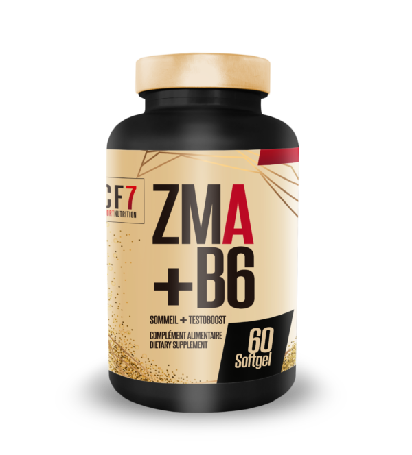 ZMA + Vitamine B6 (Sommeil + Testoboost) 60 Capsules – CF7