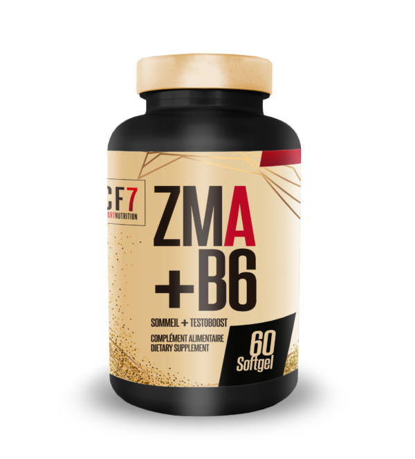 ZMA + Vitamine B6 (Sommeil + Testoboost) 60 Capsules – CF7