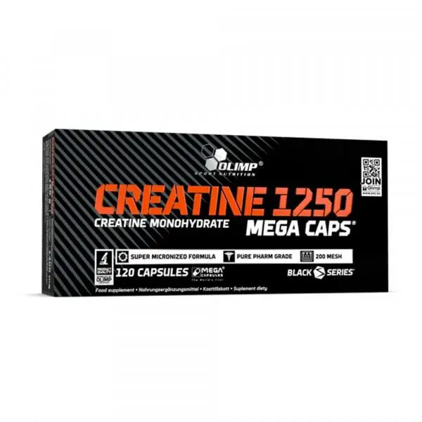 Créatine 1250 Mega Caps 120 Capsules – Olimp Sport Nutrition