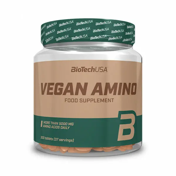Vegan Amino 300 Tablets – Biotech USA