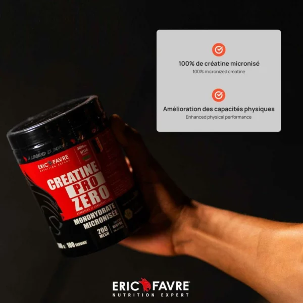 Créatine Pro Zero 300g – Eric Favre