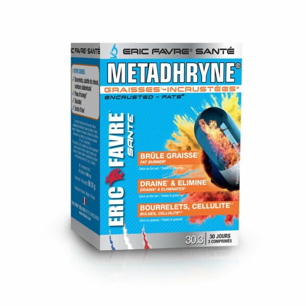 Metadhryne 90 Tablets – Brûleur de graisse – Eric Favre