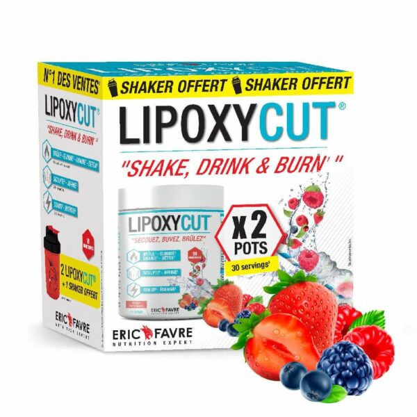 Coffret Lipoxycut Vegan – Brûleur de graisses – Eric Favre