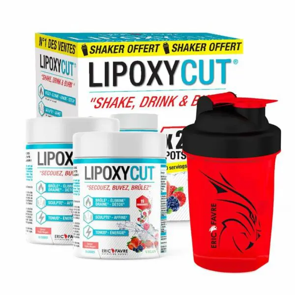 Coffret Lipoxycut Vegan – Brûleur de graisses – Eric Favre