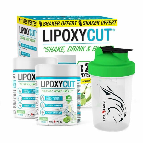 Coffret Lipoxycut Vegan – Brûleur de graisses – Eric Favre