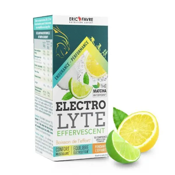 ElectroLytes Effervescents – 10 Comprimés – Eric Favre