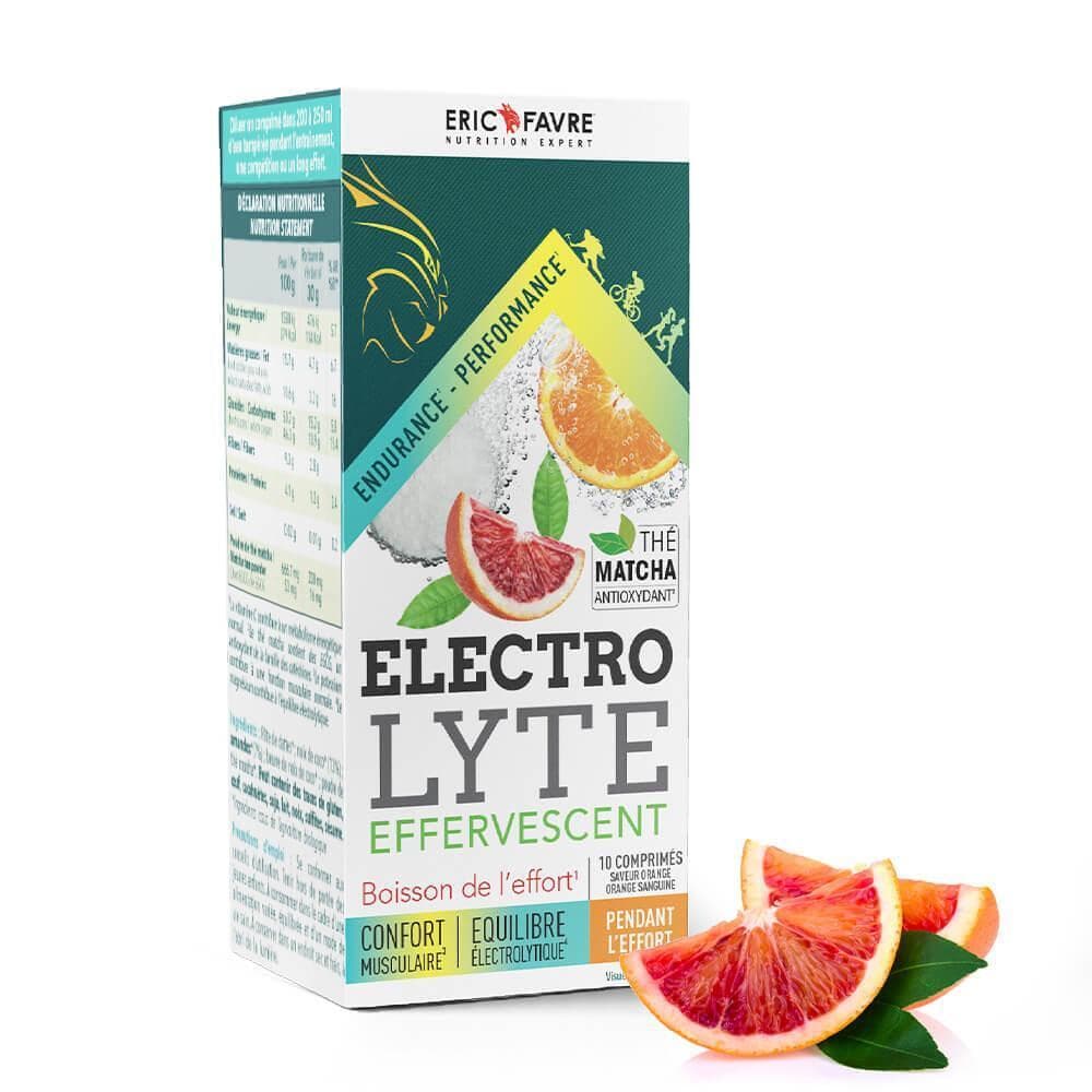 ElectroLytes Effervescents – 10 Comprimés – Eric Favre