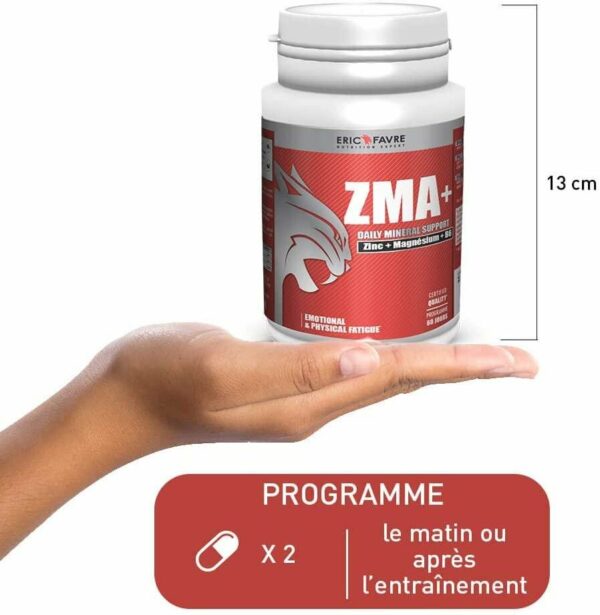 ZMA+ 120 Gélules – Eric Favre