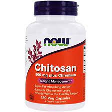 Chitosan 500mg plus Chromium – 120 Capsules – Now