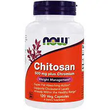 Chitosan 500mg plus Chromium – 120 Capsules – Now