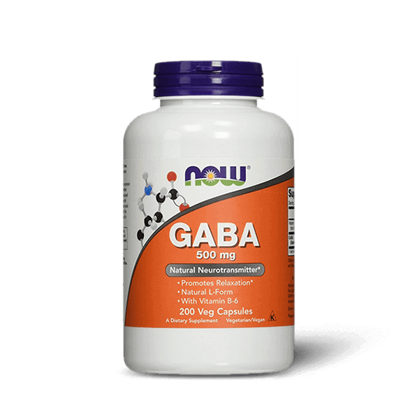 GABA 500mg – 100 Capsules – Now