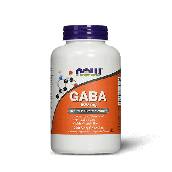 GABA 500mg – 100 Capsules – Now