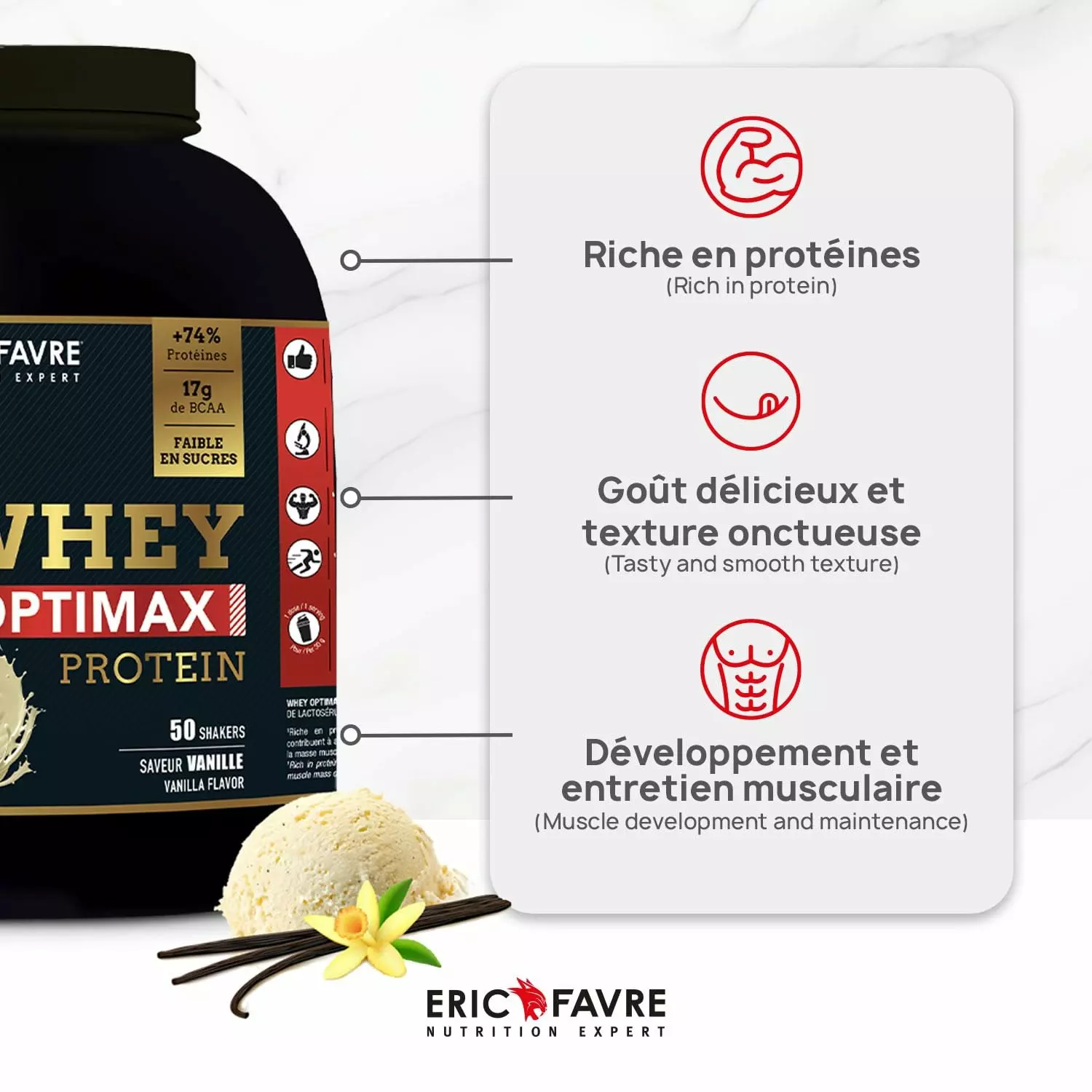 Whey Optimax Protein – Eric Favre Whey Optimax Protein – Eric Favre