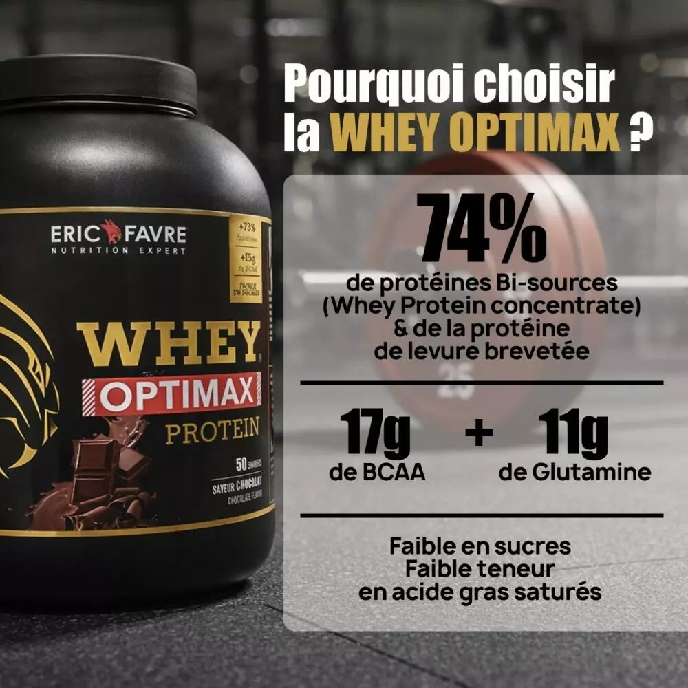 Whey Optimax Protein – Eric Favre Whey Optimax Protein – Eric Favre