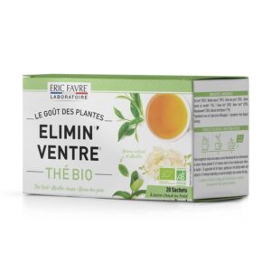 Thé Bio Elimin’Ventre 20 Sachets – Eric Favre