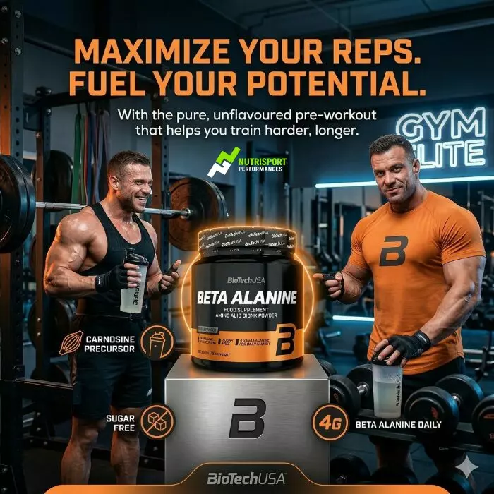 Beta Alanine 300g – Neutre – Biotech USA Beta Alanine 300g – Neutre – Biotech USA