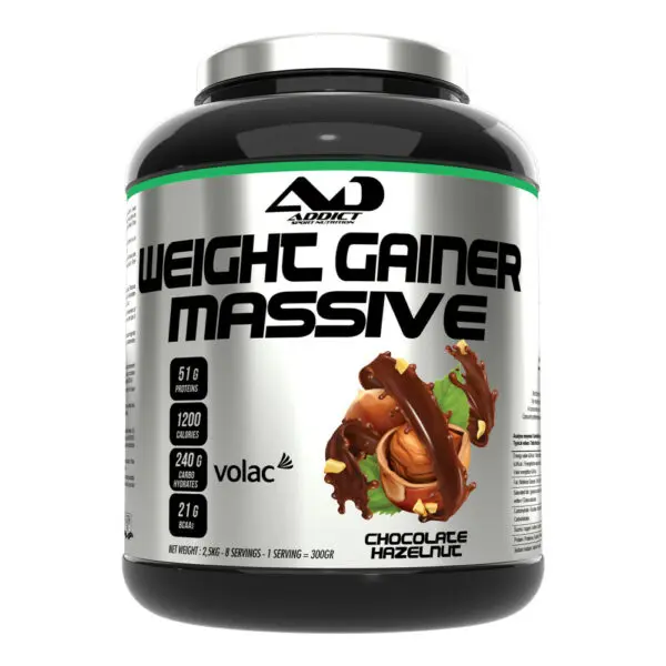 Weight Gainer Massive Mega Dose 2,5 Kg – Addict Sport Nutrition