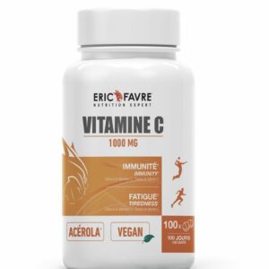 Vitamine C Vegan – Boostez Votre Tonus – 100 Comprimés – Eric Favre
