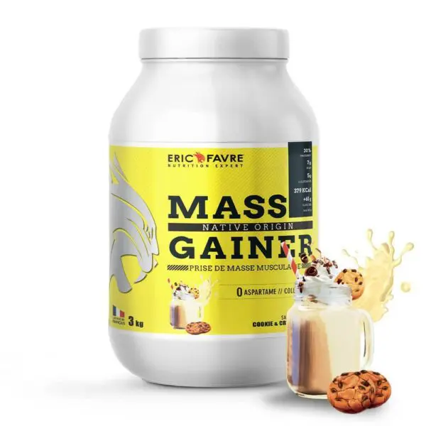 Mass Gainer Native Protein 3Kg – Eric Favre