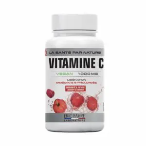 Vitamine C Vegan – Boostez Votre Tonus – 100 Comprimés – Eric Favre