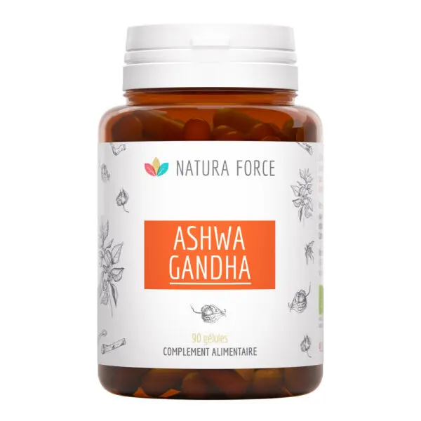 Ashwagandha Bio 90 Gélules – Natura Force