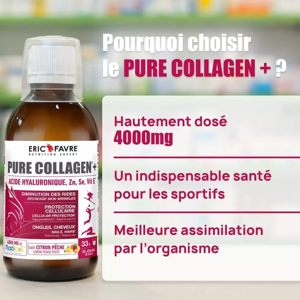 Pure Collagen + Liquide 500ml – Eric Favre Pure Collagen + Liquide 500ml – Eric Favre
