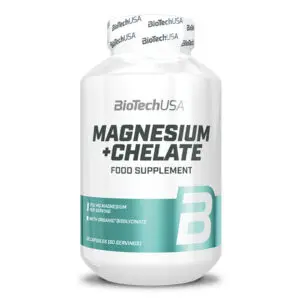 Magnesium + Chelate – 60 Gélules – Biotech USA