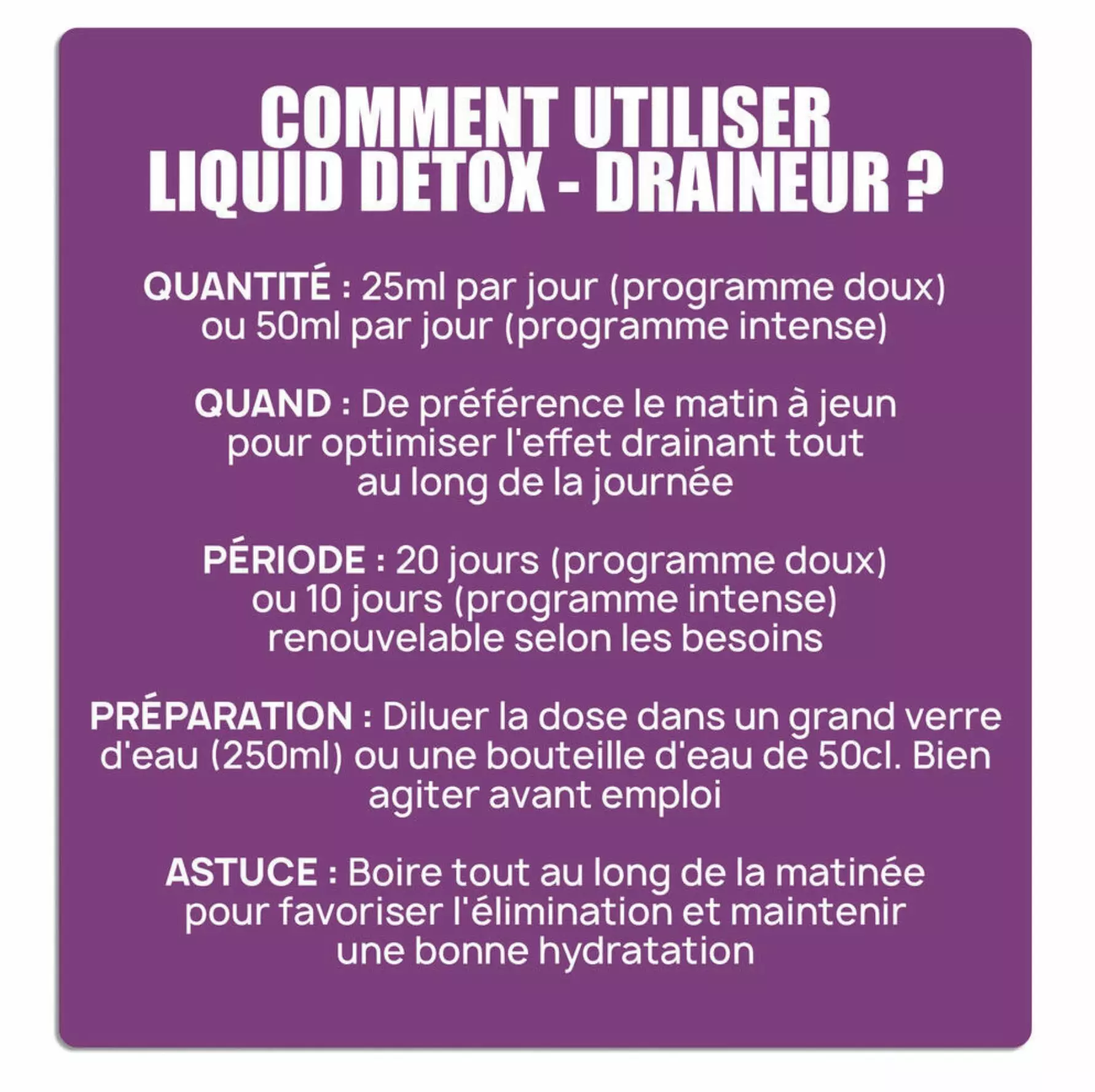 Metadhryne Liquid Detox Draineur – 500ml Pêche/Abricot – Eric Favre Metadhryne Liquid Detox Draineur – 500ml Pêche/Abricot – Eric Favre