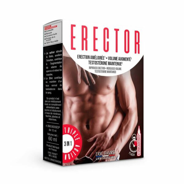 Erector – Shot libido, triple action – Eric Favre