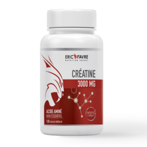 Créatine Monohydrate 3000mg – 120 Gélules – Eric Favre