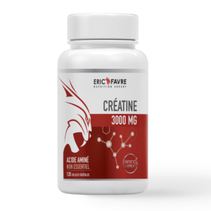 Créatine Monohydrate 3000mg – 120 Gélules – Eric Favre