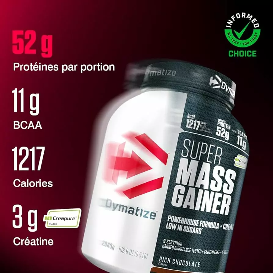 Super Mass Gainer – 2943g – Dymatize Super Mass Gainer – 2943g – Dymatize