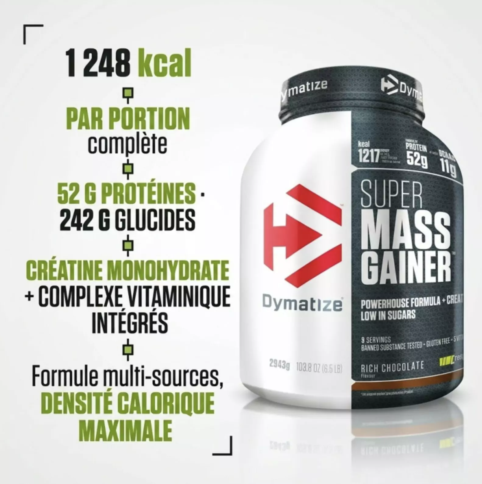 Super Mass Gainer – 2943g – Dymatize Super Mass Gainer – 2943g – Dymatize