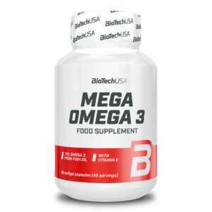 Mega Omega 3 – 90 Gélules – Biotech USA